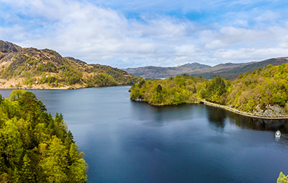 Deep freshwater lochs